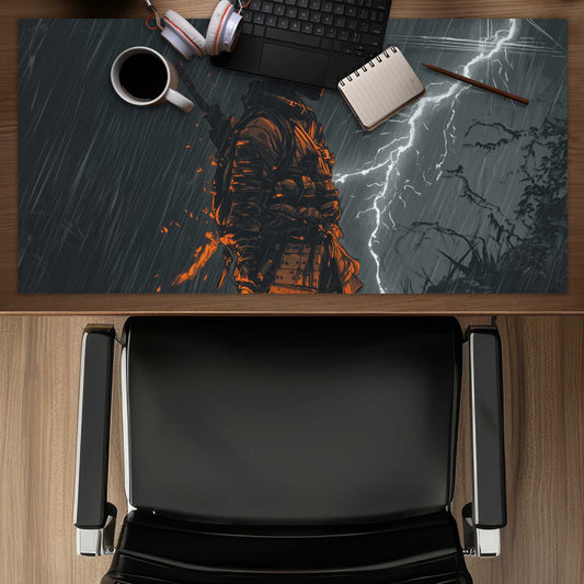 War machine White Desk Mat | Stylish Home Decor Accessory