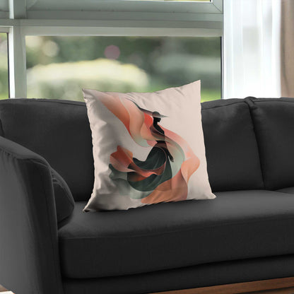 Elegance Poly Twill Throw Pillow - Stylish Home Decor Accent