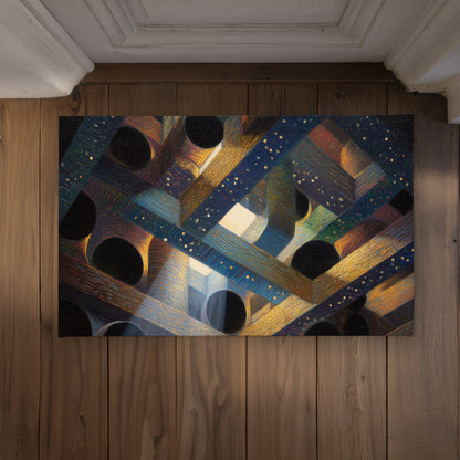 Pipe Dream Gray Indoor Outdoor Door Mat | Home Decor Accent