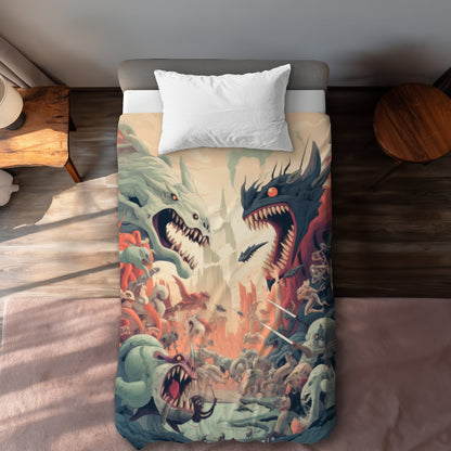 Ultimate Fight Pink Duvet Cover | Home Decor Essentials