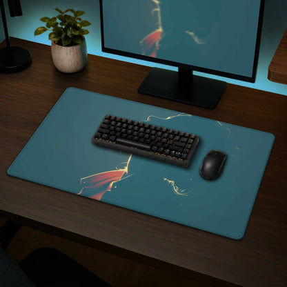 Tapis de bureau Silent Light Whisper | Tapis élégant pour la décoration intérieure