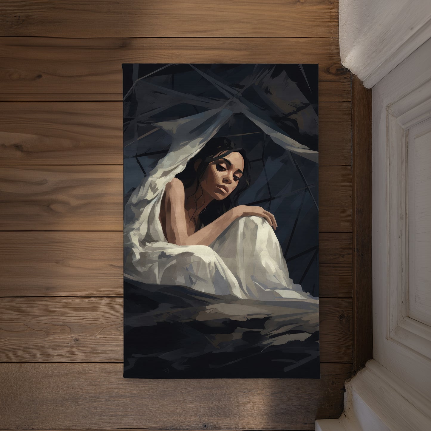 Cocooned Gray Indoor Outdoor Door Mat | Stylish Home Decor