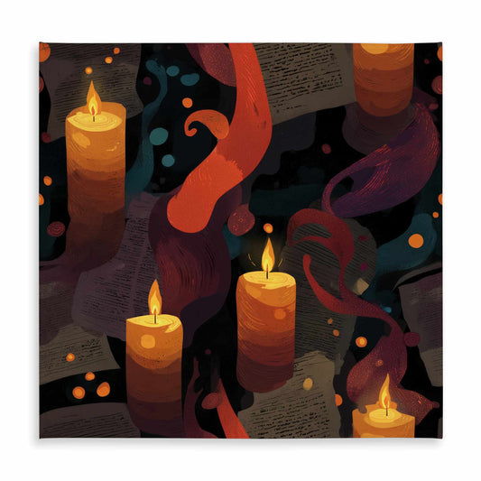 Nappe Murmures de Flammes | Décoration intérieure et extérieure