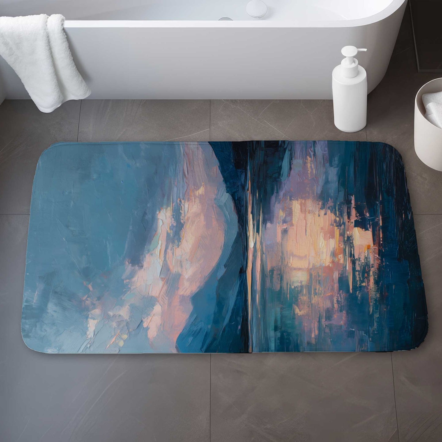 Reflect Bath Mat - Stylish, Soft, and Durable Home Decor