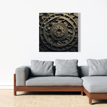 Cycles White Canvas | Elegant Home Decor for Any Room
