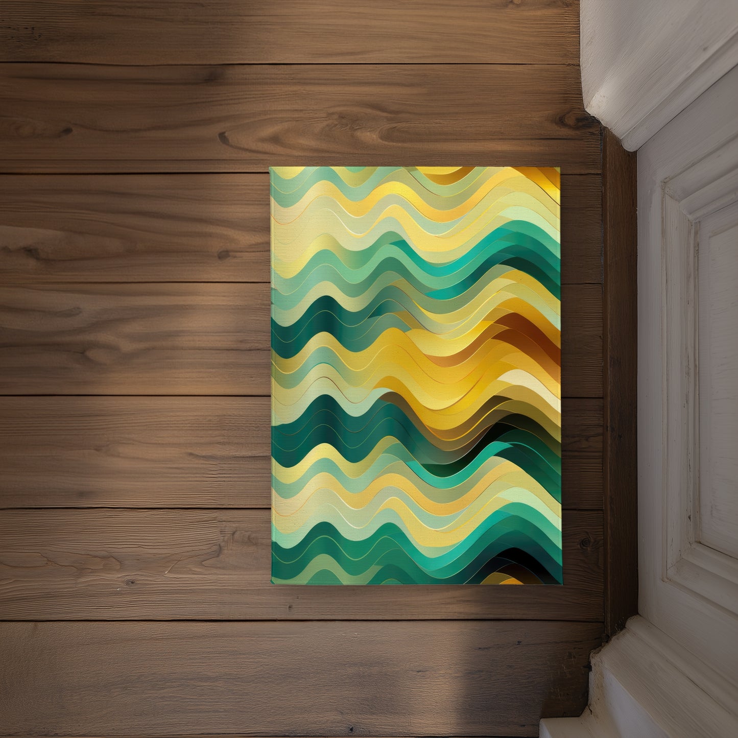 Rich by Design Yellow Indoor Outdoor Door Mat - Home Decor