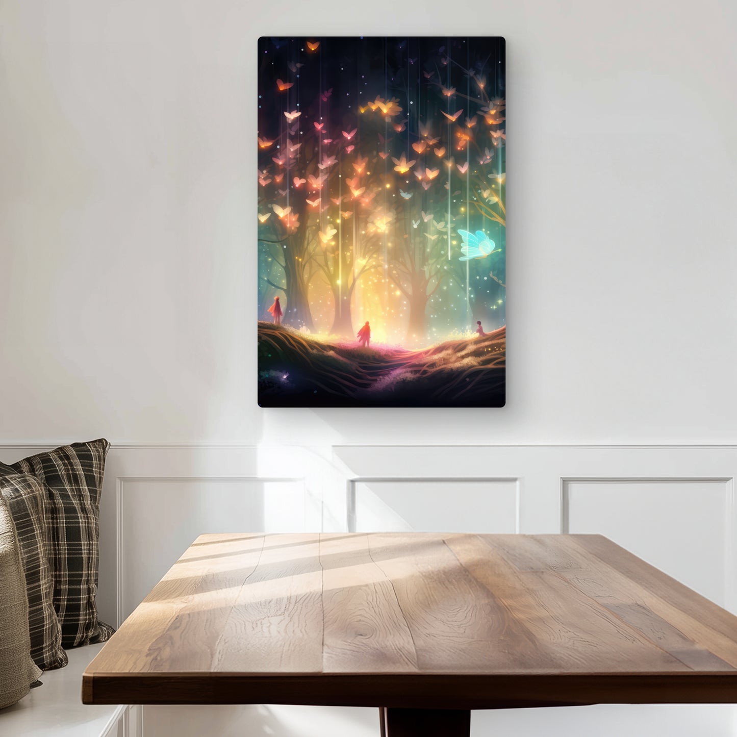 A dream come true - Pink Metal Print for Home Decor
