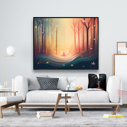Enchanted - 36"x36" Framed canvas