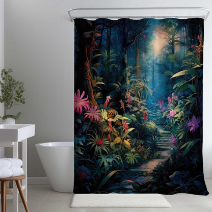 Against all odds - Pink Shower Curtain for Home Decor