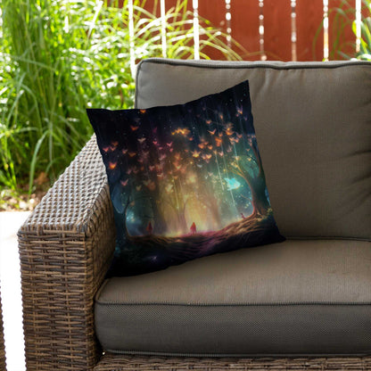 A dream come true - Poly Twill Throw Pillow for Home Decor