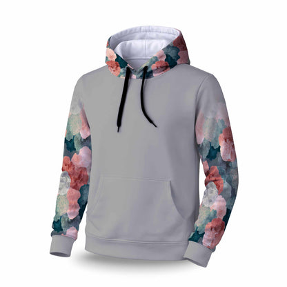 Whispering Coral Blooms Sleevie Pullover Hoodie Apparel