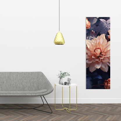 Pink and Purple Coral Canvas | Home Decor Accent Art