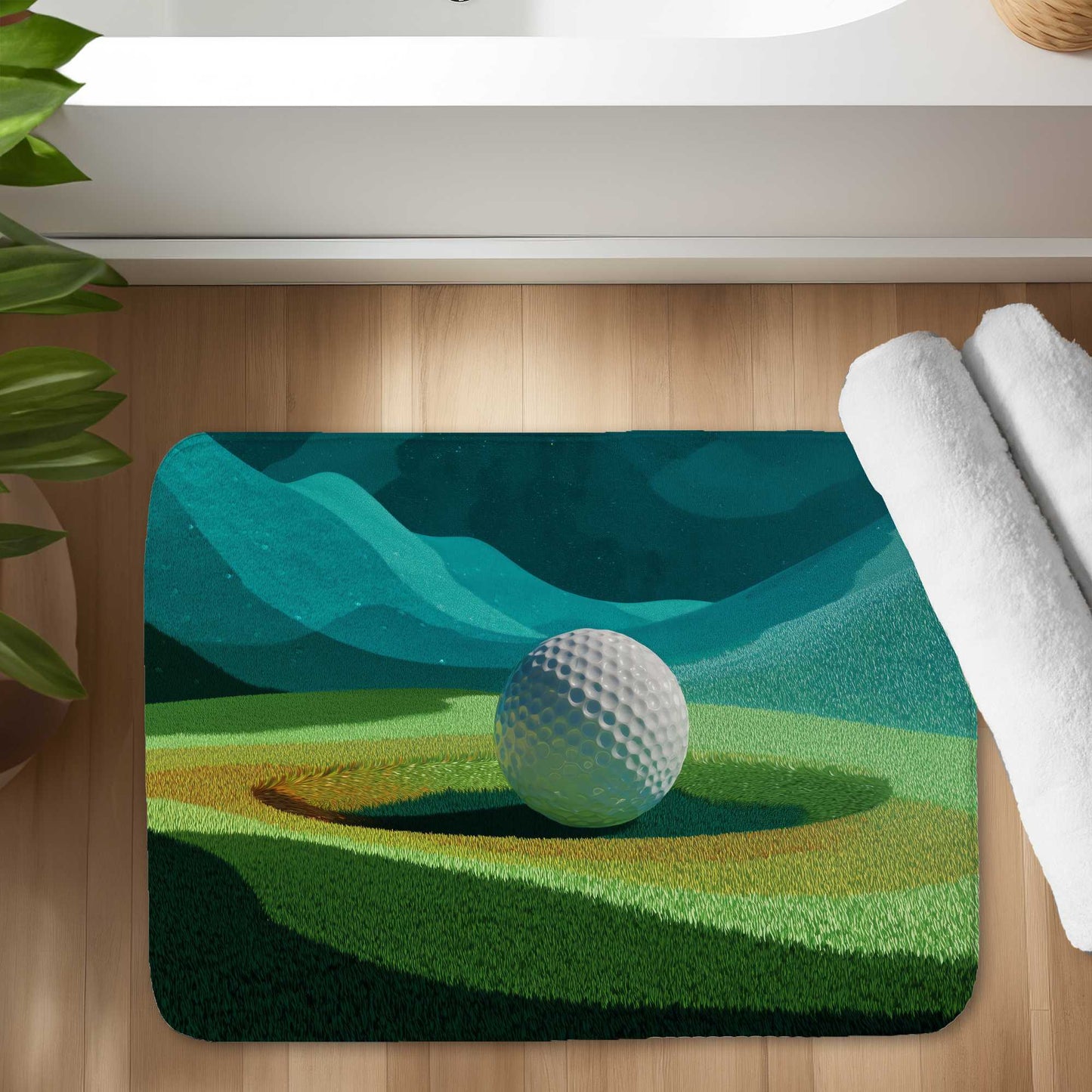 Landing Bath Mat | Stylish, Soft Home Decor Rug