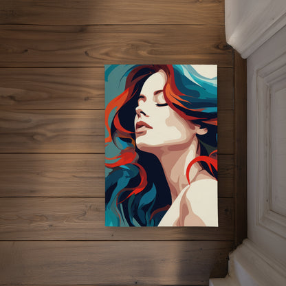 Zen Beige Indoor Outdoor Door Mat - Stylish Home Decor