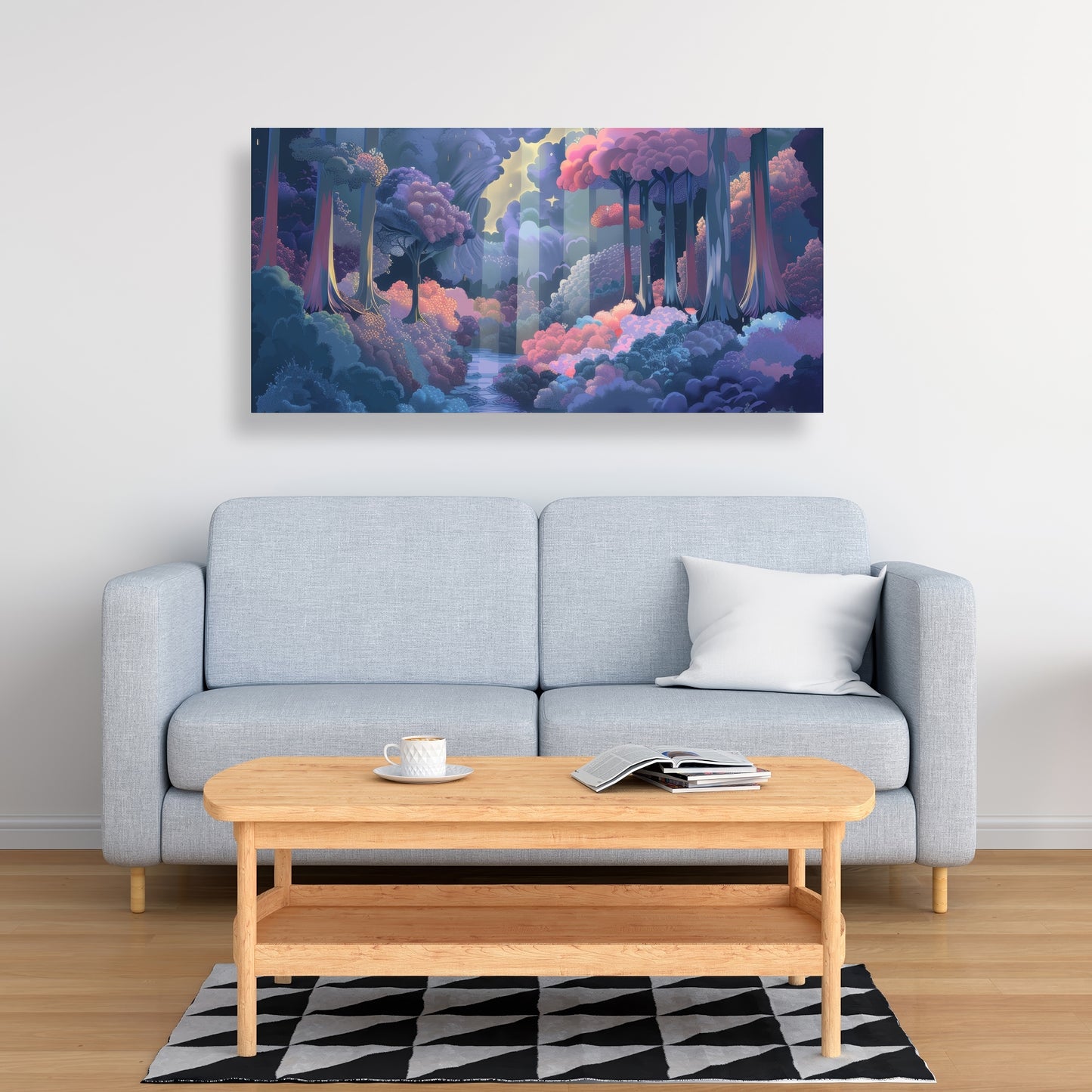 Beams - 32"x32" Canvas