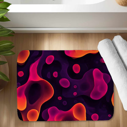 Luminous Flow Veins Bath Mat | Stylish Home Decor Rug