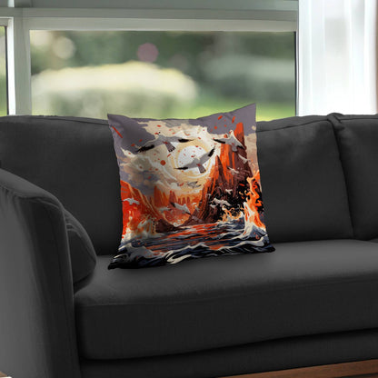 The escape - Throw Pillow