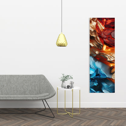 Mineral contrast - 32"x32" Canvas