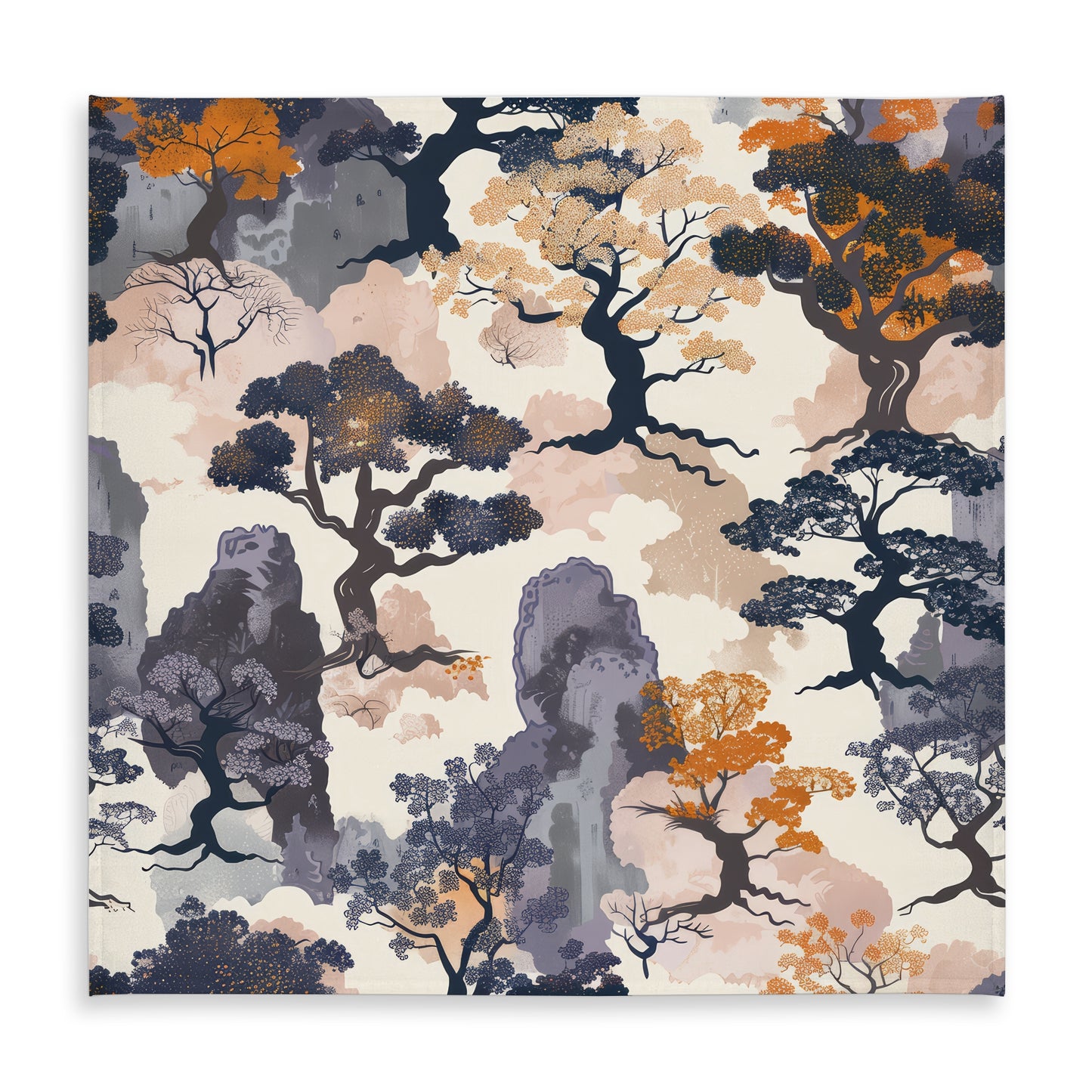 Voidless Gray Indoor Outdoor Tablecloth for Home Decor