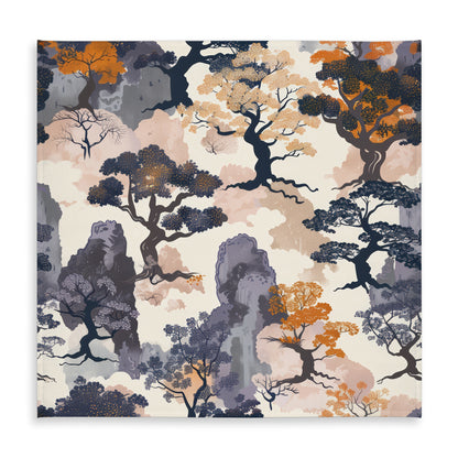 Voidless Gray Indoor Outdoor Tablecloth for Home Decor