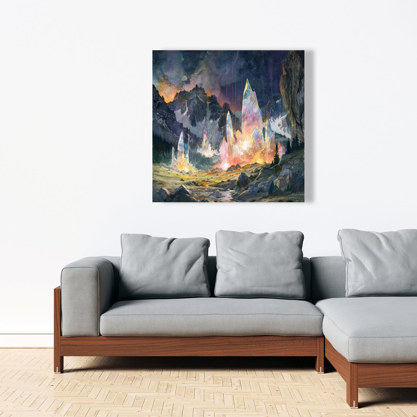 Growing strong - 32"x32" Canvas