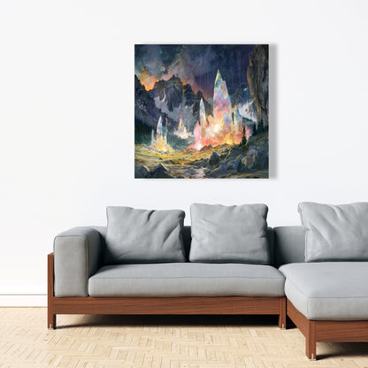 Growing strong - 32"x32" Canvas