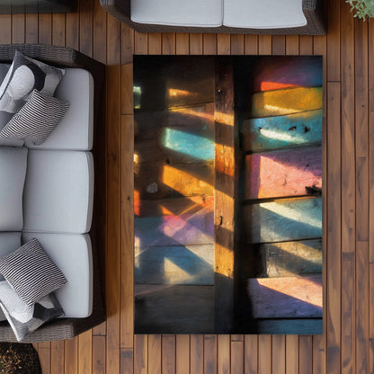 Tapis d'extérieur Casting Rainbows | L'indispensable de la décoration intérieure