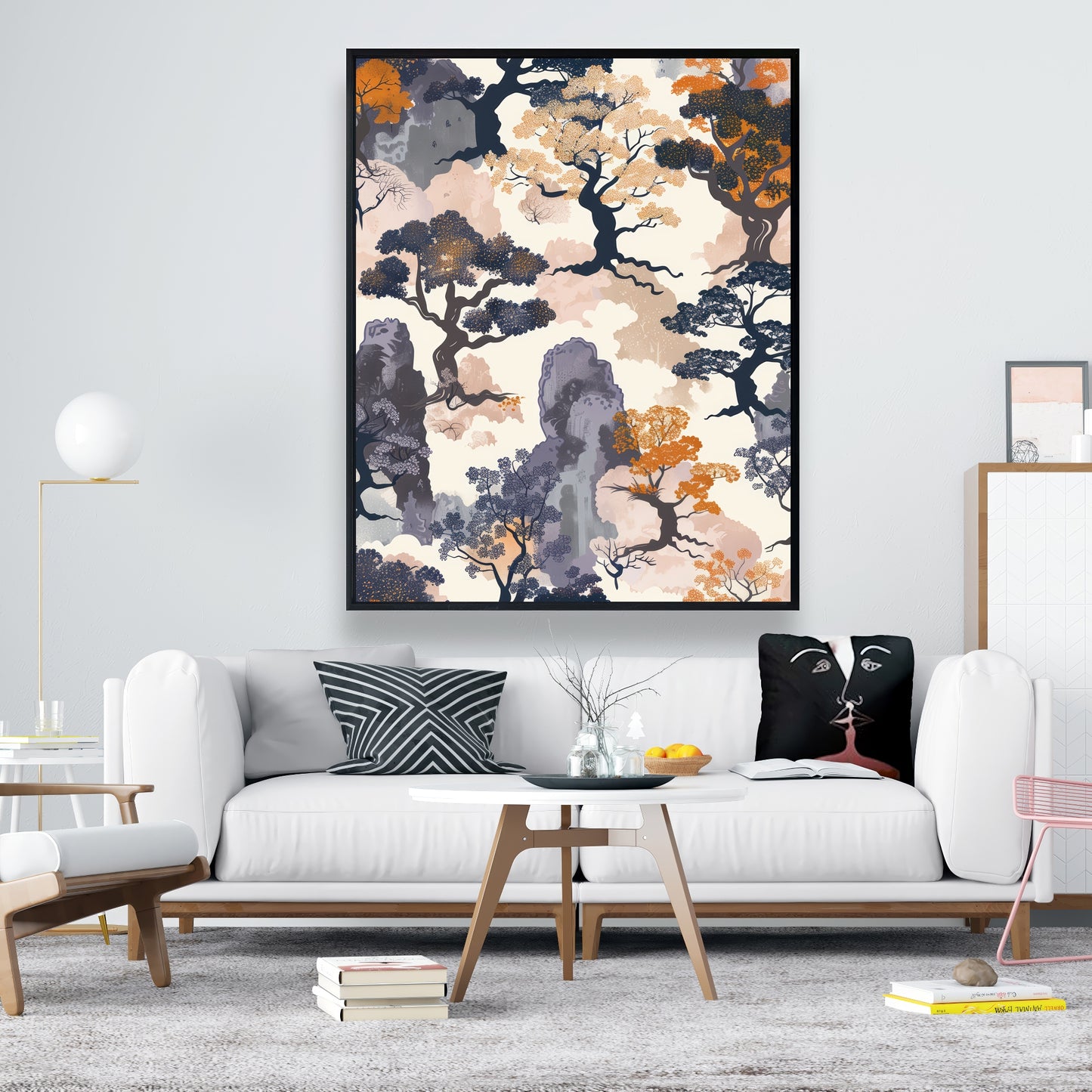 Voidless - Framed Canvas - Print on demand