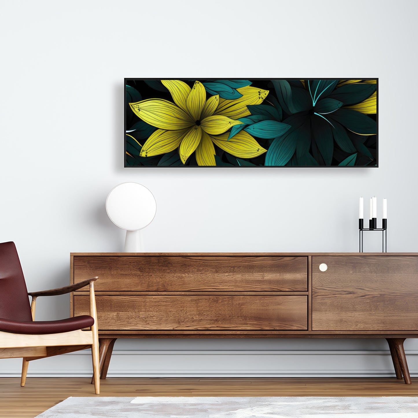 Potent - 36"x36" Framed canvas