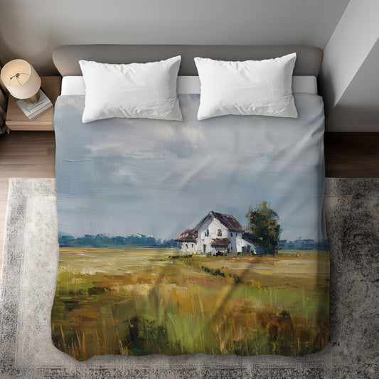 Marsh Yellow Duvet Cover - Stylish Home Decor Accent