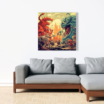 Colossi - 32"x32" Canvas