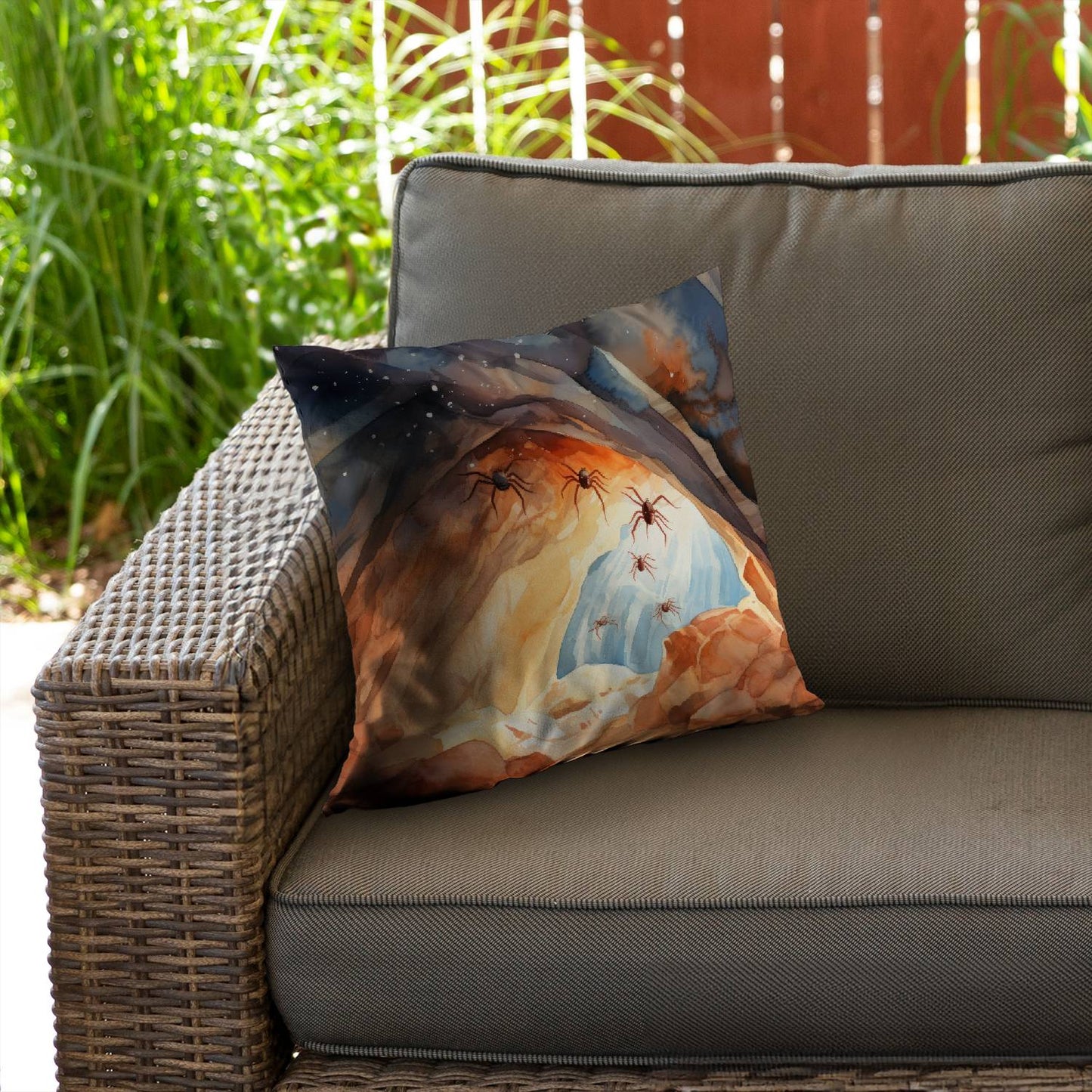 Undesirable event - Throw pillow - Print on demand