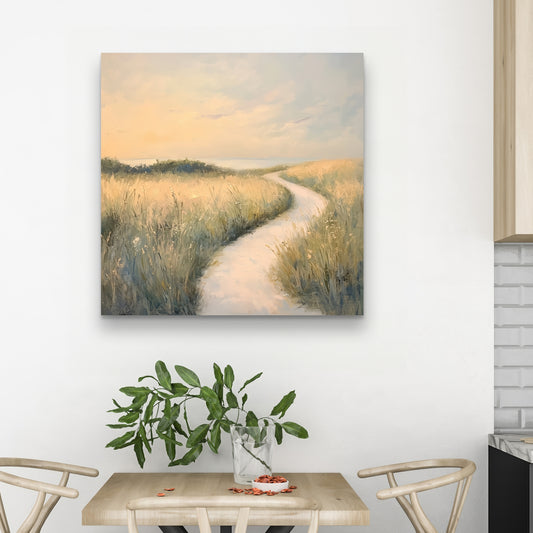 Soft breeze - Green Canvas for Elegant Home Decor | Buy Now