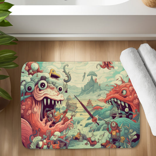 Day of reckoning - 17"x24" Bath mat