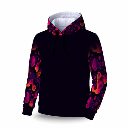 Luminous Flow Veins Sleevie Pullover Hoodie for Apparel