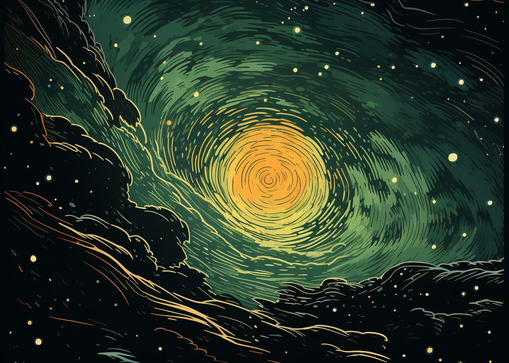 Turmoil in Space Yellow Bath Mat | Home Decor Essential