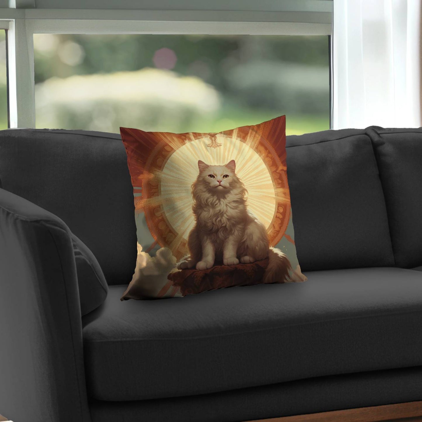 Infinite carelessness - Throw pillow - Print on demand