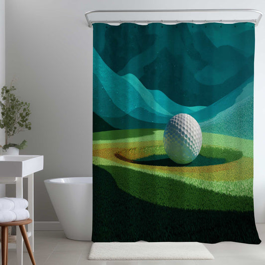 Rideau de douche Landing | Décoration élégante pour la salle de bain