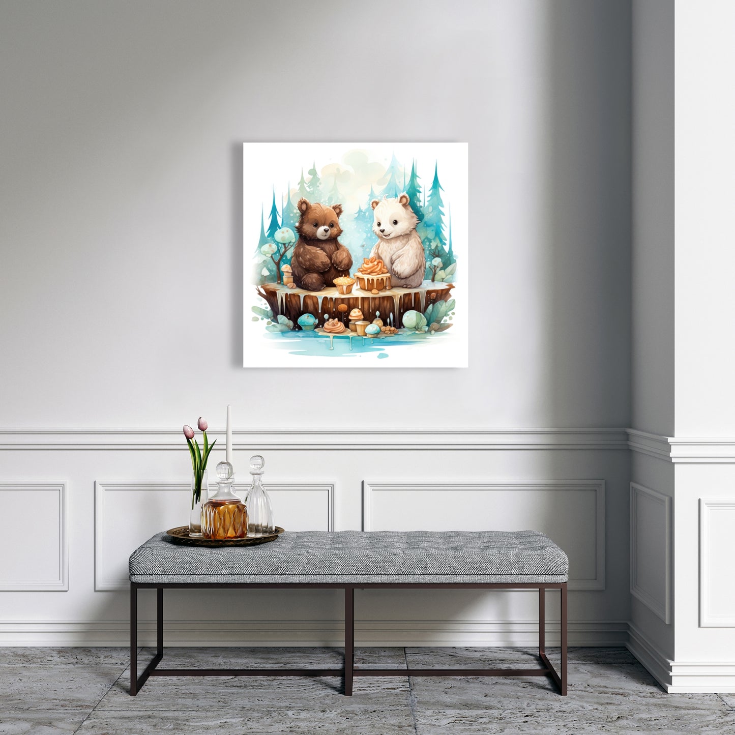 The dessert - 32"x32" Canvas