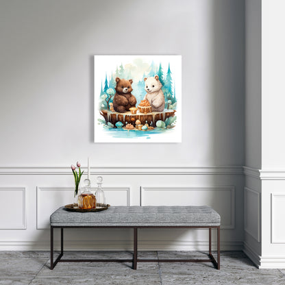 The dessert - 32"x32" Canvas