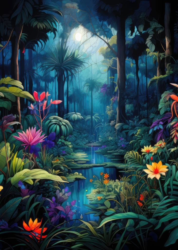Tapis de bain La beauté de la nature - Tapis élégant pour la décoration intérieure