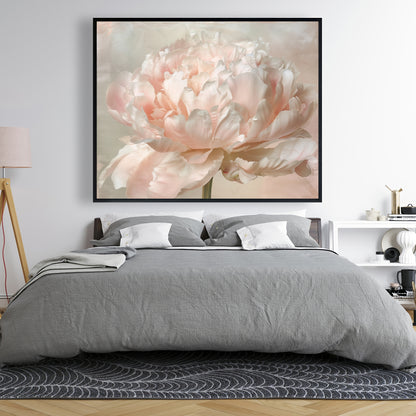 Peony - 24"x24" Framed canvas