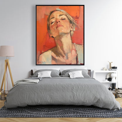 Relief - 24"x24" Framed canvas