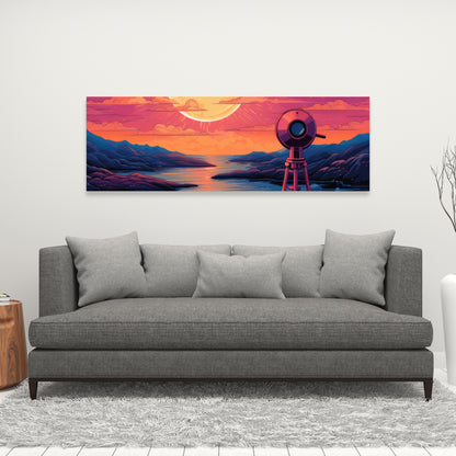 Measure the calm - 32"x32" Canvas