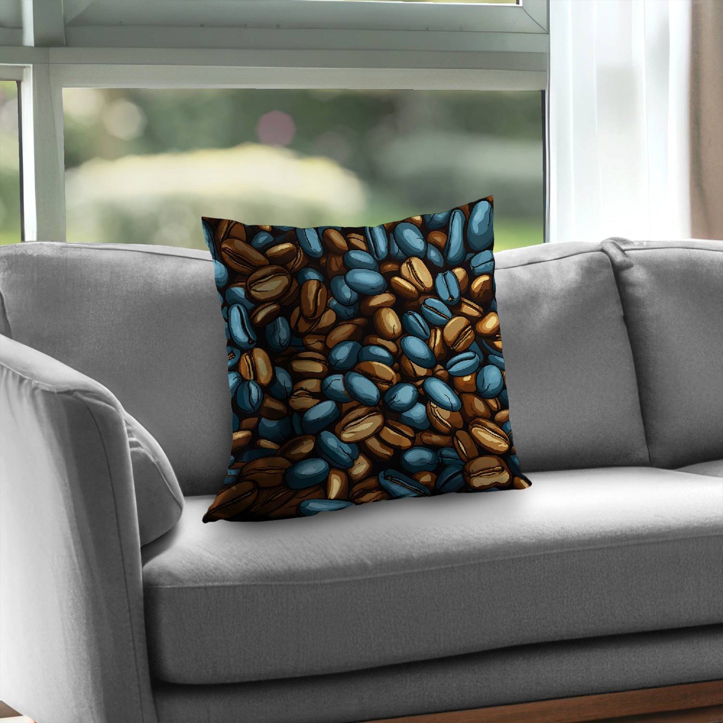 Contrasting taste - Throw pillow - Print on demand