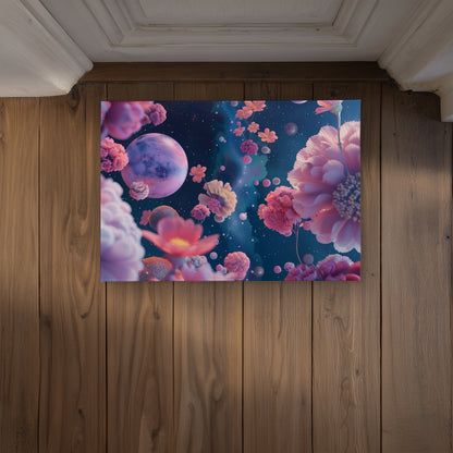 Pink Void Indoor Outdoor Door Mat - Stylish Home Decor