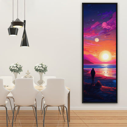 Solitude - 36"x36" Framed canvas