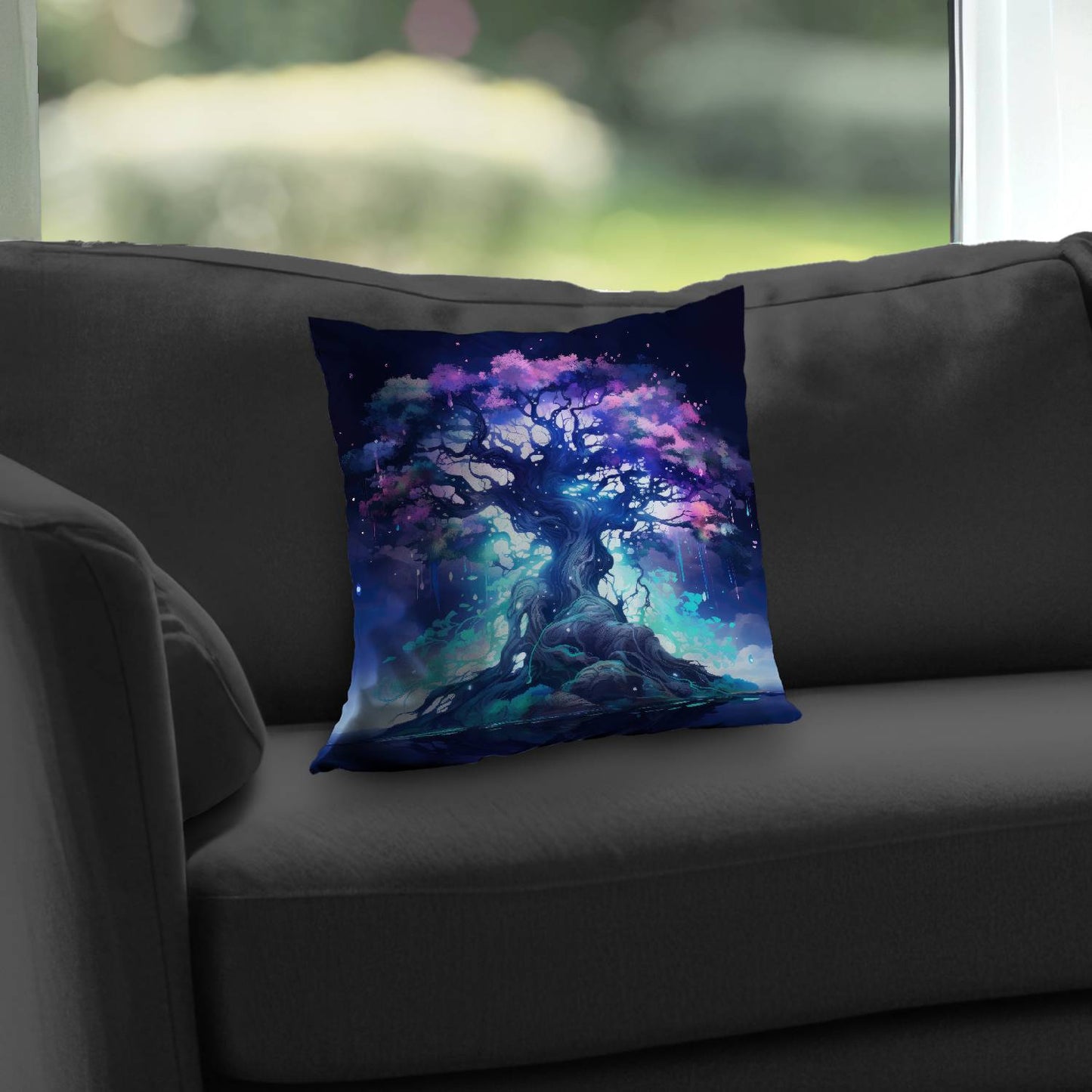 Make a wish - Throw pillow - Print on demand