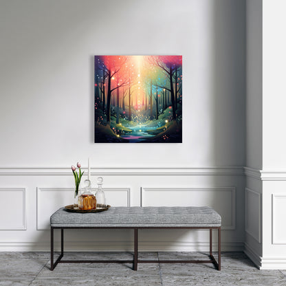 Magical forest - 32"x32" Canvas