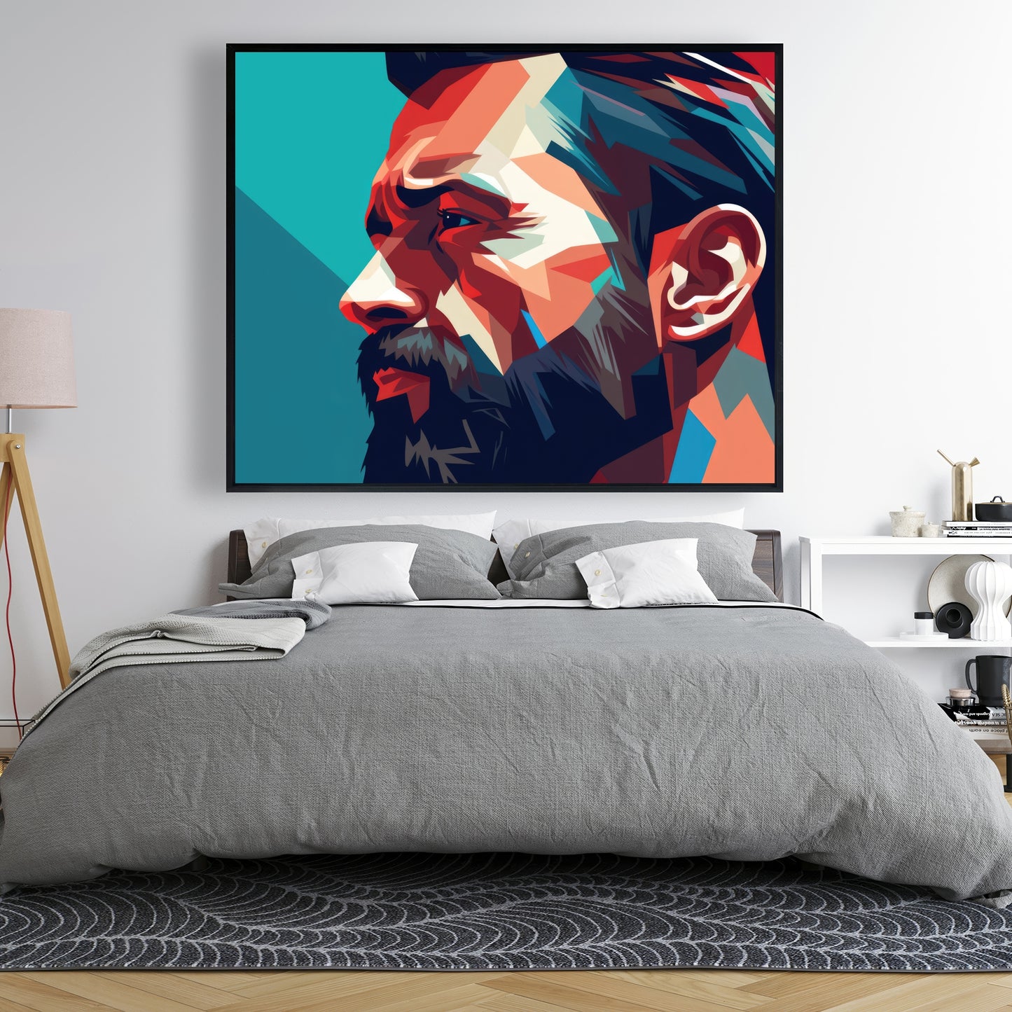 Hopeful - 36"x36" Framed canvas